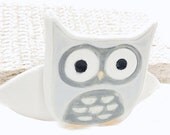 Owl Sponge Holder Dish For Kitchen Sink Porcelain Ceramic MADE TO ORDER
