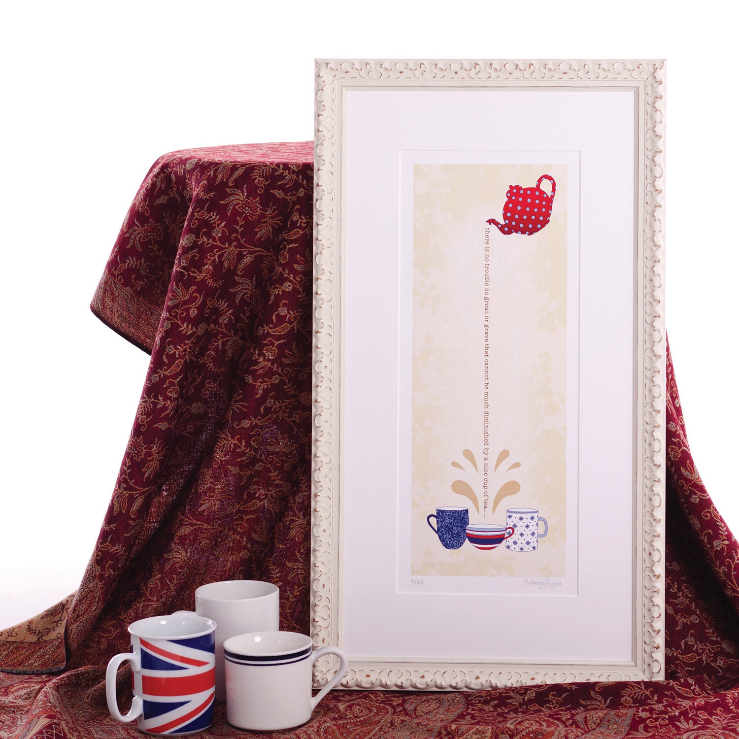 A Nice Cup of Tea - Limited Edition Teapot Print