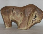 Rare 1960s Bay Keramik Steer / Bull  West German Pottery