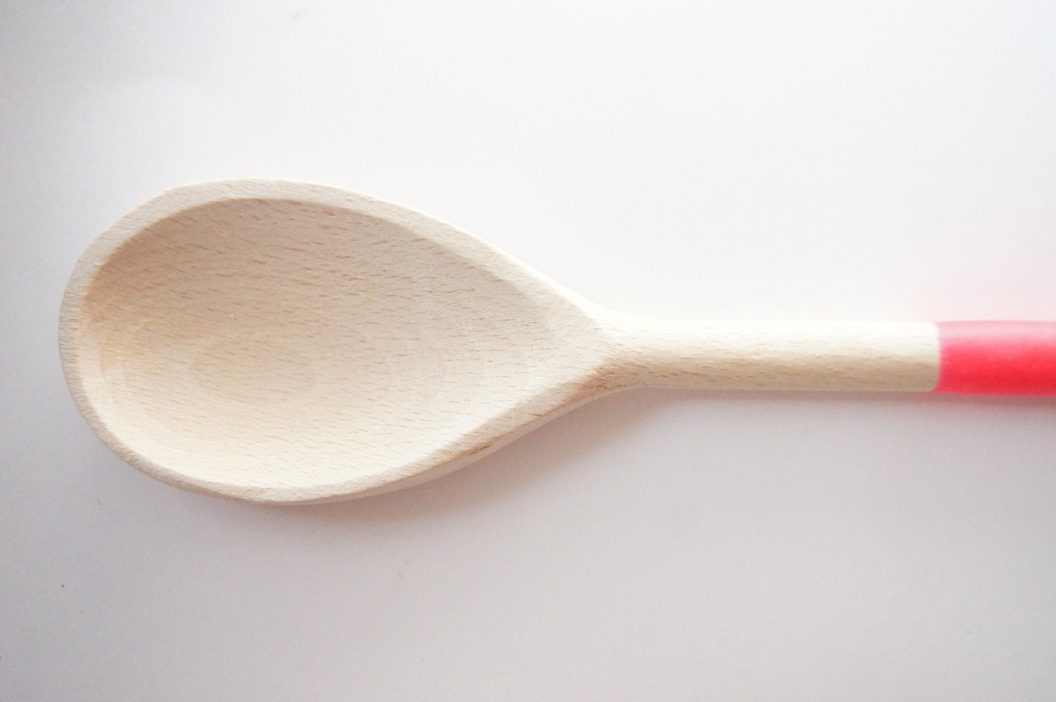 Wooden Spoons Set of 3: Neon Pink