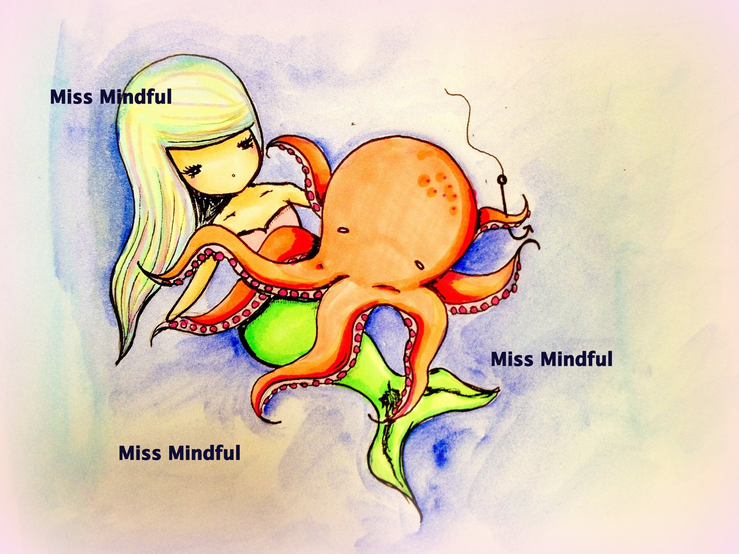 Mermaid Octopus Rescue
