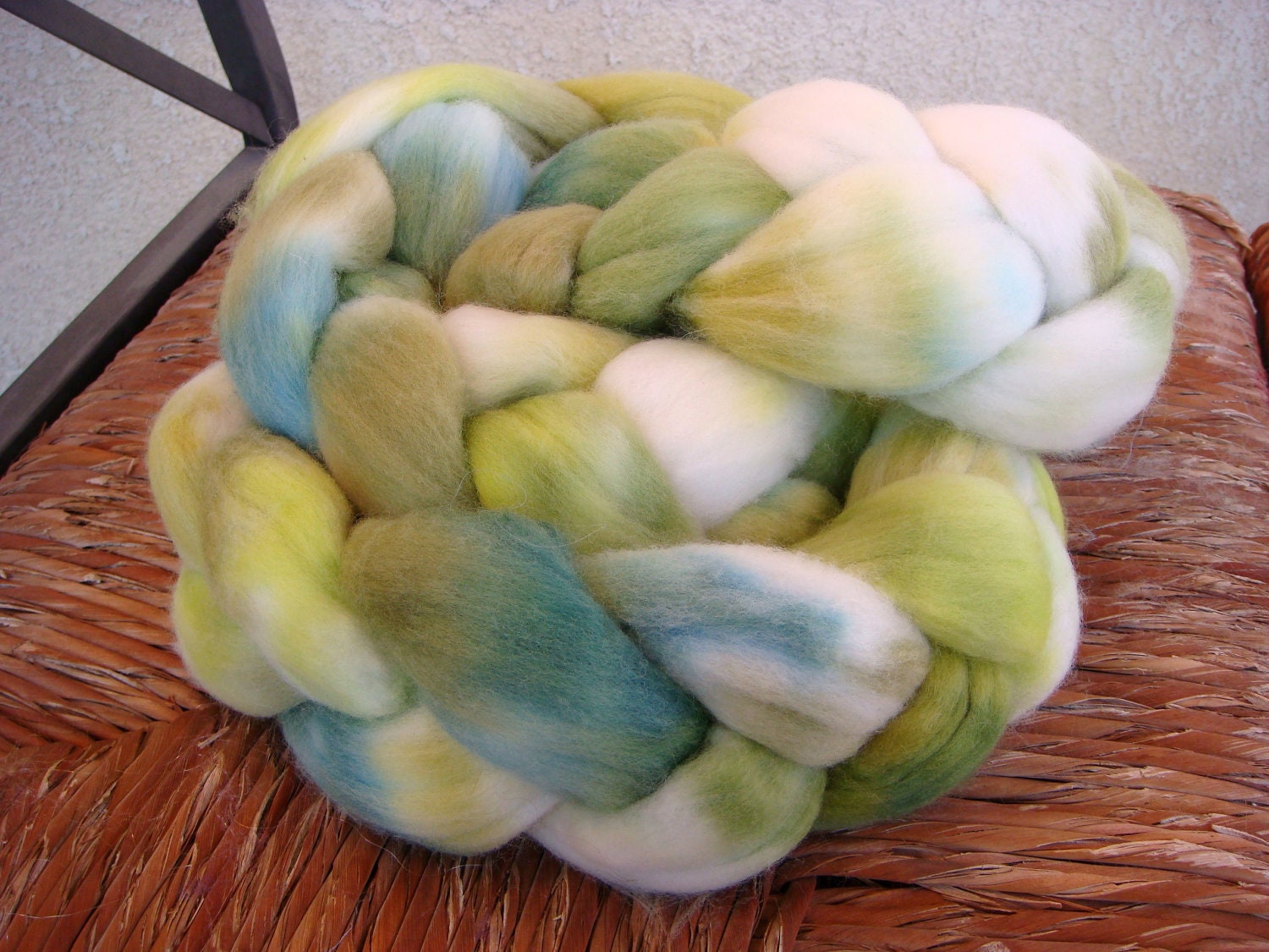 Spring Meadow  - Merino Wool Combed Top Spinning Fiber
