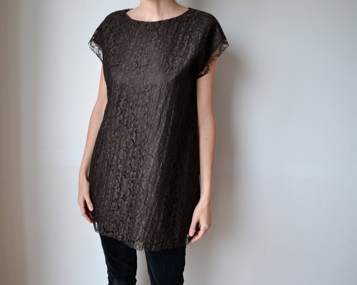 Lace Tunic Top