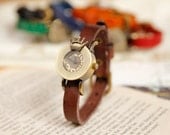 Leather Bracelet  Watch 6 colors available  pw036