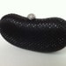 Crystal Encrusted Bean Shaped Bag