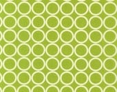 Metro Living Circles in Chartreuse - Robert Kaufman - Half Yard