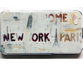 New York Rome Paris iPhone 4 or 4s case