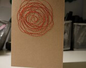 Embroidered Pattern A6 Greeting Card