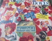 Vintage Looking Valentine Love Journal or Diary Red