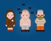 The Silence of the Lambs Cross Stitch PDF Pattern Download