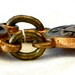 Vintage 1960s Tara TaraWare of Dublin Cloisonne Book of Kells Celtic Five-Link Bracelet