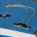 Mustache Beard Jewelry Set, Earrings and Necklace - Great Stocking Stuffer