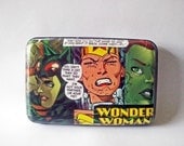 Wonder Woman, Poison Ivy, Harley Quinn, Catwoman Hard Wallet - ID, Credit Card Small Unisex Wallet
