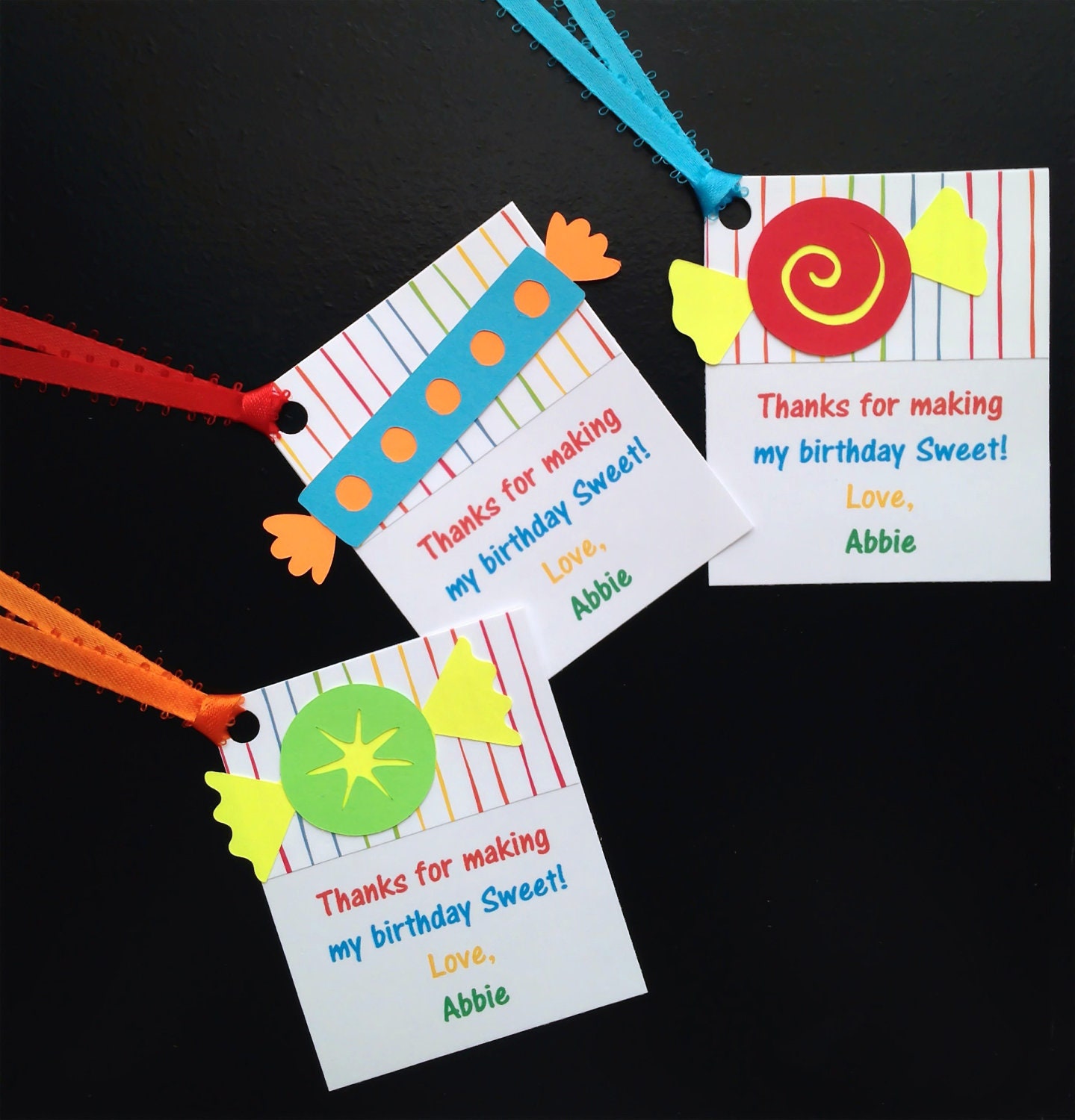 Candy Shop Tags (Set of 10)