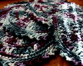 Crochet Dishcloths- Crown Jewels