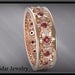 Wedding Band,Wedding Ring,Ruby Wedding band for her.Flower wedding band,Rose gold Band,Unique wedding band,Wedding Ring,Custom.