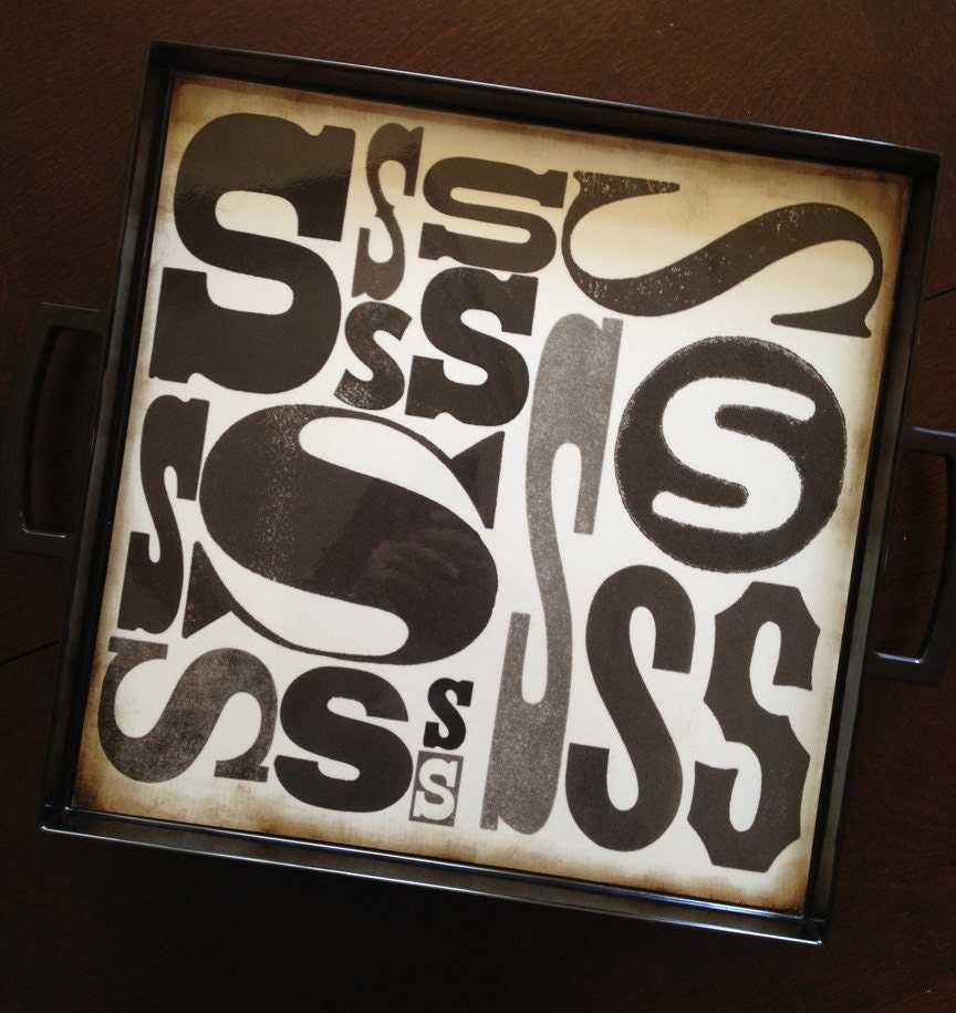 Personalized/Monogram Tray, Monogram Tray, Serving Tray Il_170x135