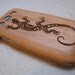 Samsung Galaxy S3  case - wooden cases walnut / cherry or bamboo -  Lizard