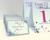 Wedding place cards and table numbers 1 dollar EACH Guaranteed lowest price for this style