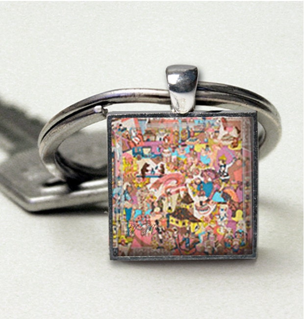 Hermes, Handmade Jewelry, Pendant, Key Ring, Bookmark, Accessories, BFF, Gift, Woman, Girl friend, Under 15, USA Made
