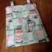 Hanging Kitchen Wetbag French Roast on Aqua print, ready to ship
