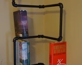 Corner Bookshelf