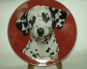 Dalmatian Collector's Plate Signed by Linda Picken