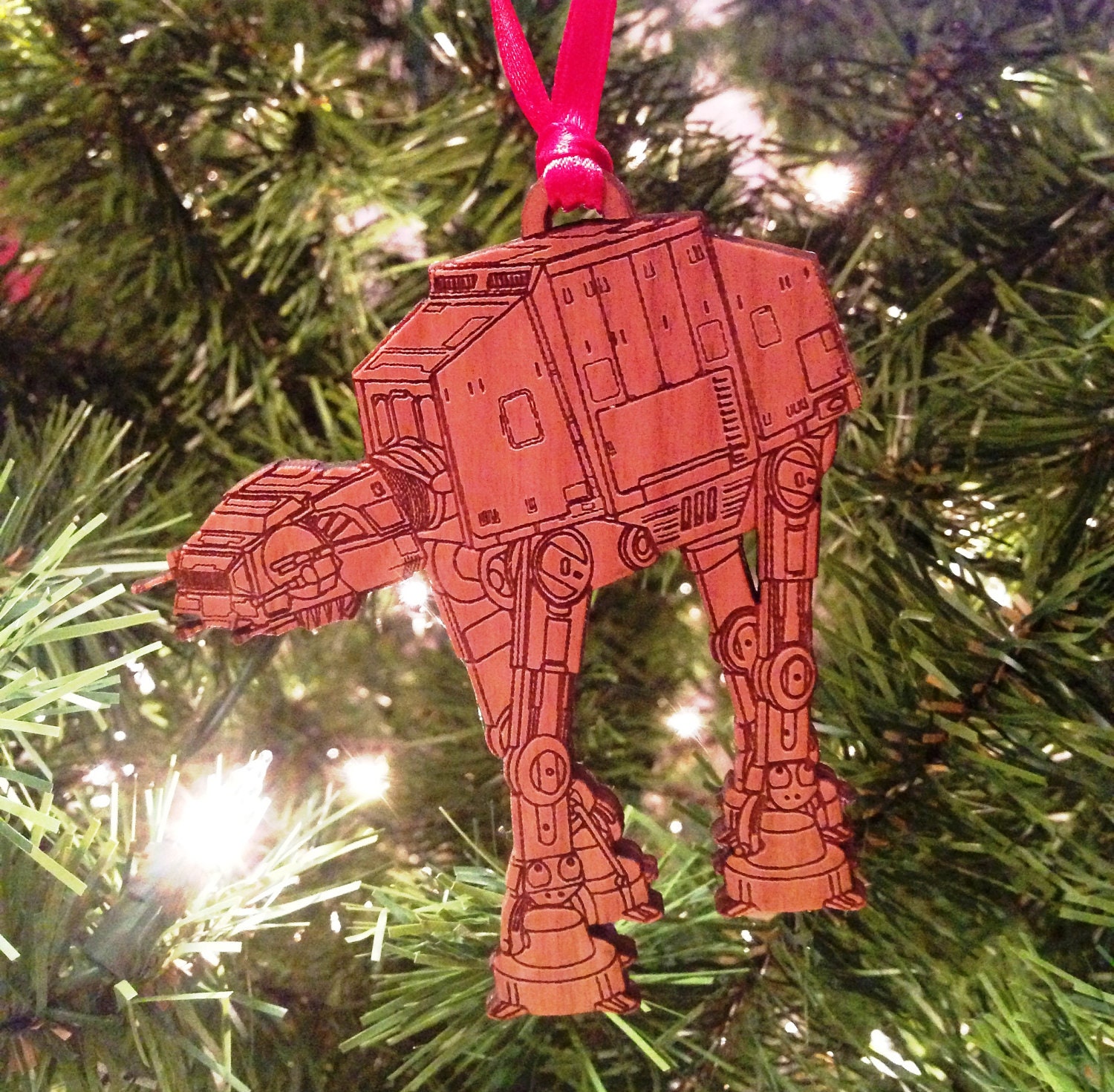 Star Wars AT-AT Wooden Ornament