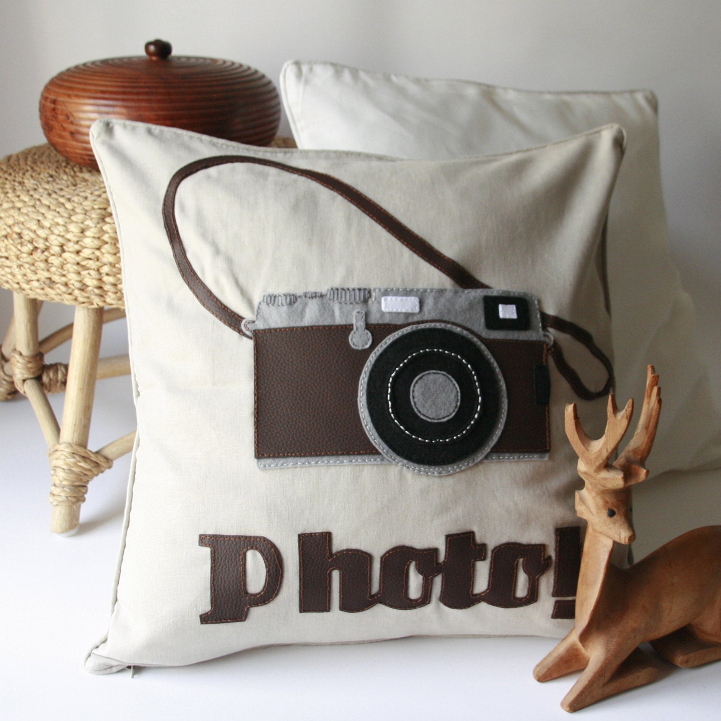 Photo Camera Cushion