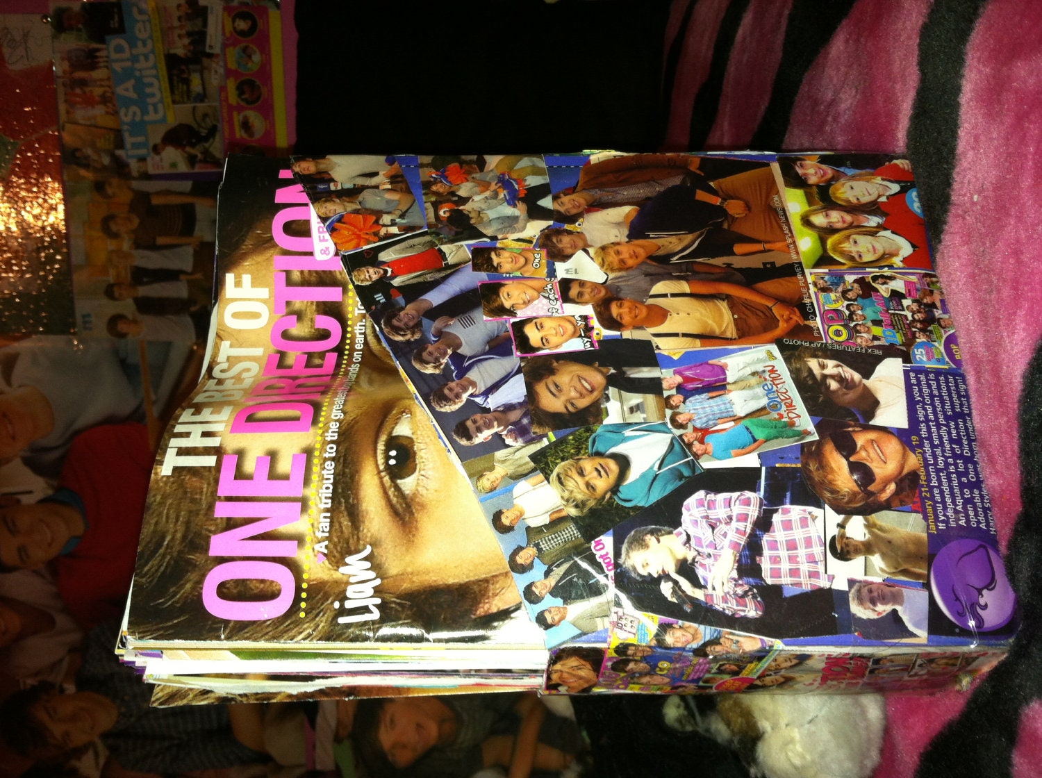 one direction magazine holder