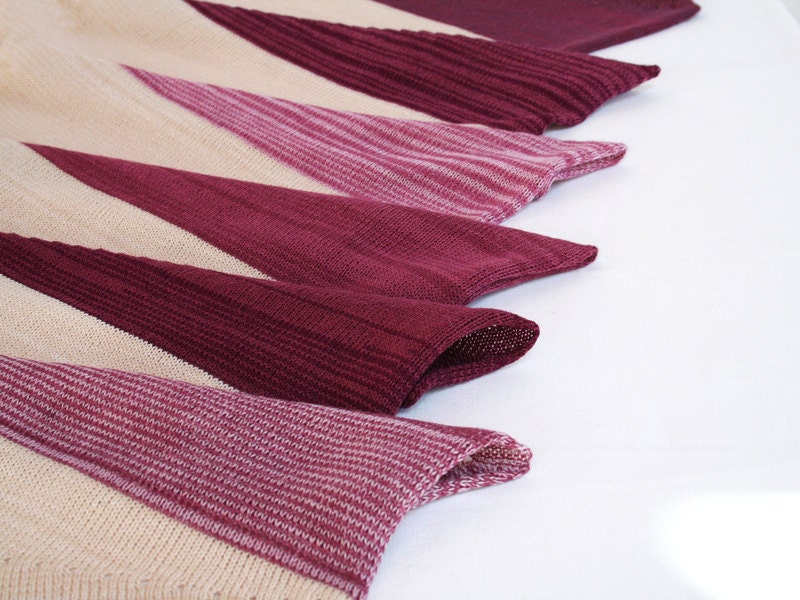 Fine Hand-Knit Shawl and Variable Top