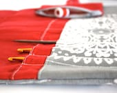 Modern Knitting Crochet Needle Organizer - Interchangeable Knitting Pouch