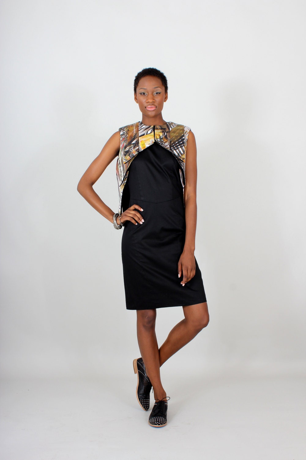 Feathered Shrug - made to order