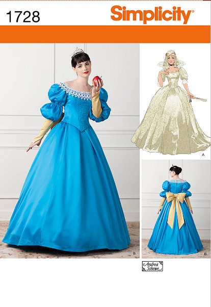 Simplicity Fairytale Gown Pattern 1728