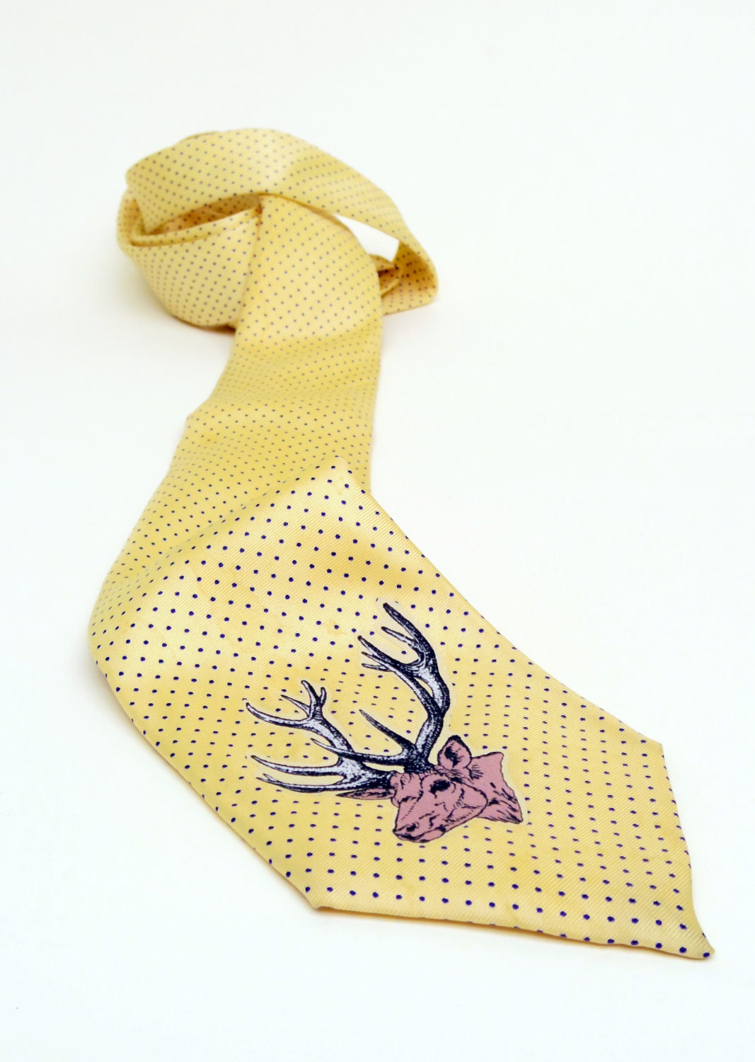 Elk Old Style Necktie. Fashion Accessories for Men & Women.
