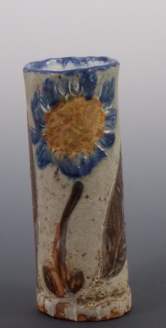 Pottery Bud Vase Stoneware Flower Vase Small Ceramic Vase Holiday Vase Mother's Day Vase