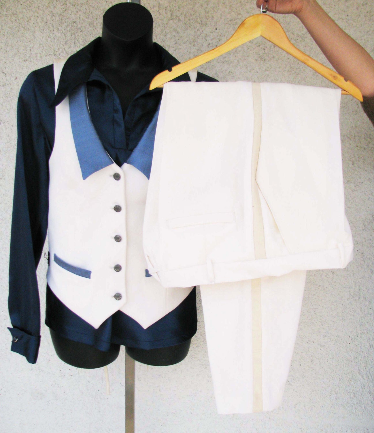 Ivory Wedding Suit for Women---Custom Made
