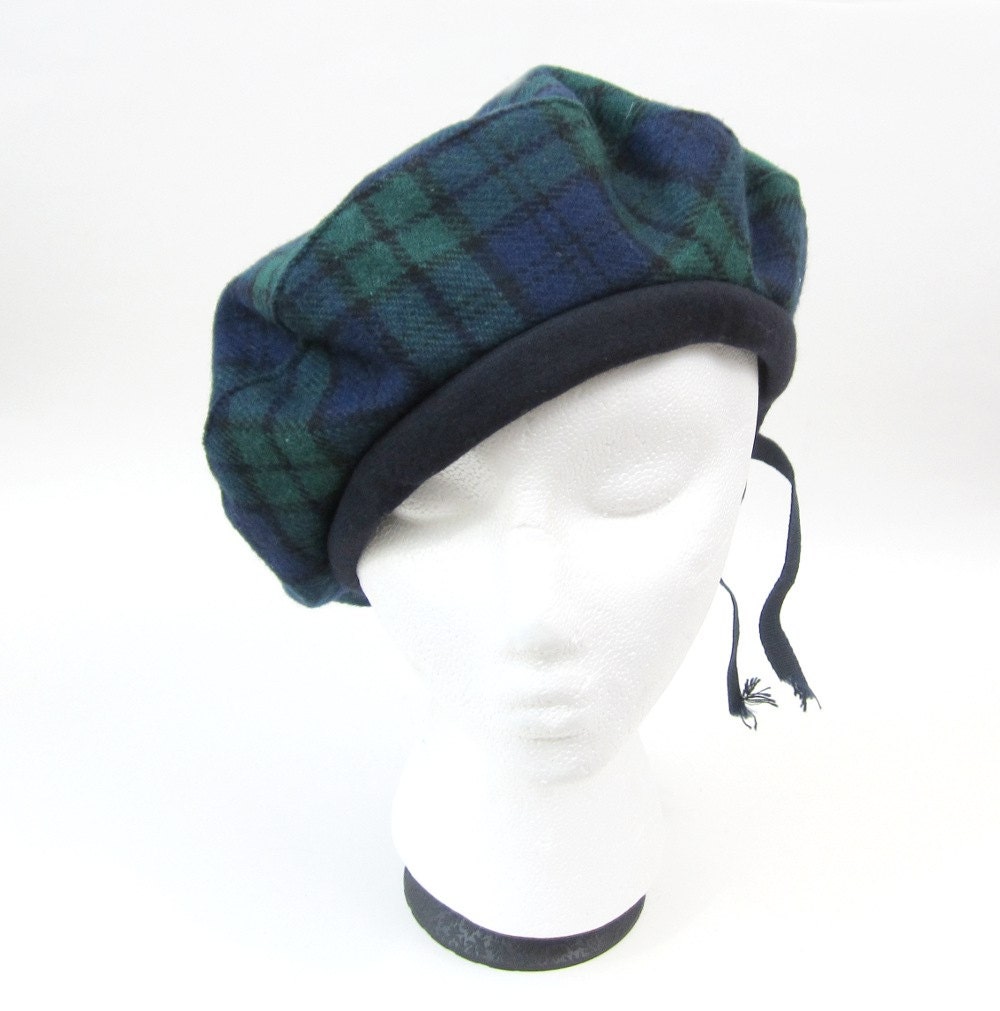 Plaid Beret