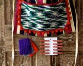 APRON and TAWASHI Eco set plus 10 handpainted CLOTHESPINS