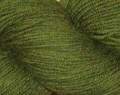 Green Yak Yarn, 300 yds, Olive Heather, 3.4 oz, 95 grams