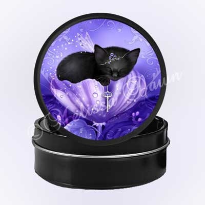 Jewelry Box // Cat Lovers Gift Tin // Stash Tin // Royal Daydreams