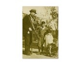 A Fancy Monkey. Vintage 1970s Art Print. 6" x 10". Monochrome Photography, Modern, Contemporary. Ready to Frame. (No. 484)