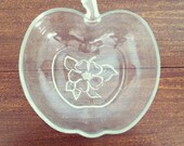 1950s Hazel Atlas Apple Blossom Serving Bowl