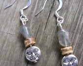 Man in the Moon Earrings
