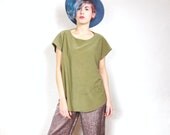 80s Bronze Slouchy Blouse (S/M/L)