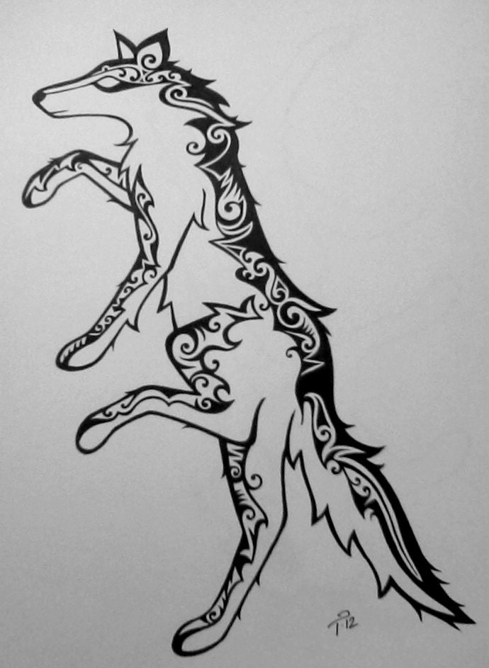 Custom Ink Drawing Black & White Commissioned Artwork GREAT TATTOO Designs Full Page