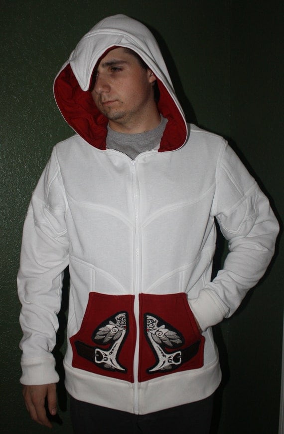 Mens Assassin's Creed Ezio Inspired Hoodie Jacket