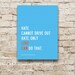 LOVE CAN Stretched Canvas Inspirational Quote. Wall Art. Typography Print. 12 x 16