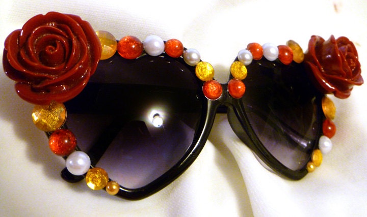 Dia de los Muertos/Day of the Dead Bedazzled Sunglasses