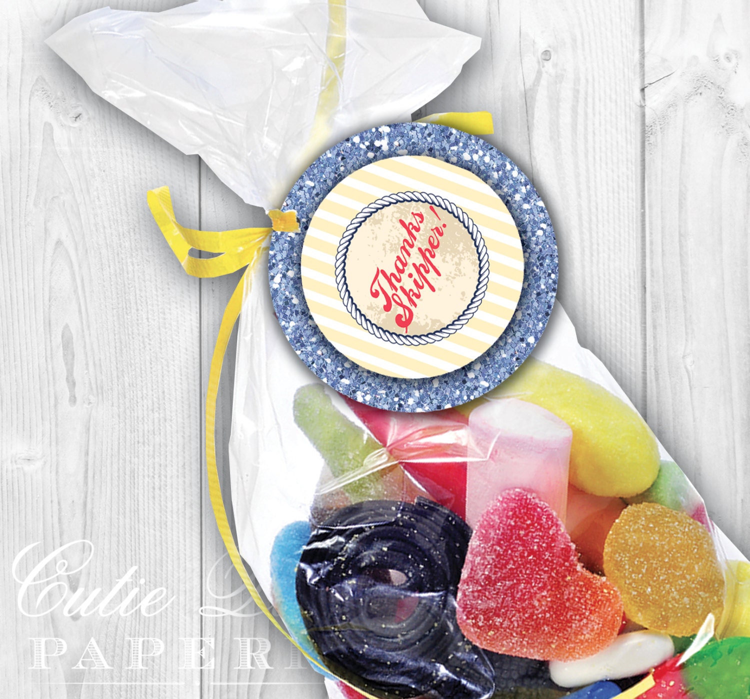 Nautical Party, Sailor Party - 2inch PRINTABLE FAVOR TAGS - Cutie Putti Paperie Il_170x135